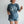 fake falls real people | navy relaxed tee