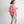 lace-up shorts | blue denim