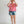 oversized boyfriend tee| red stripe