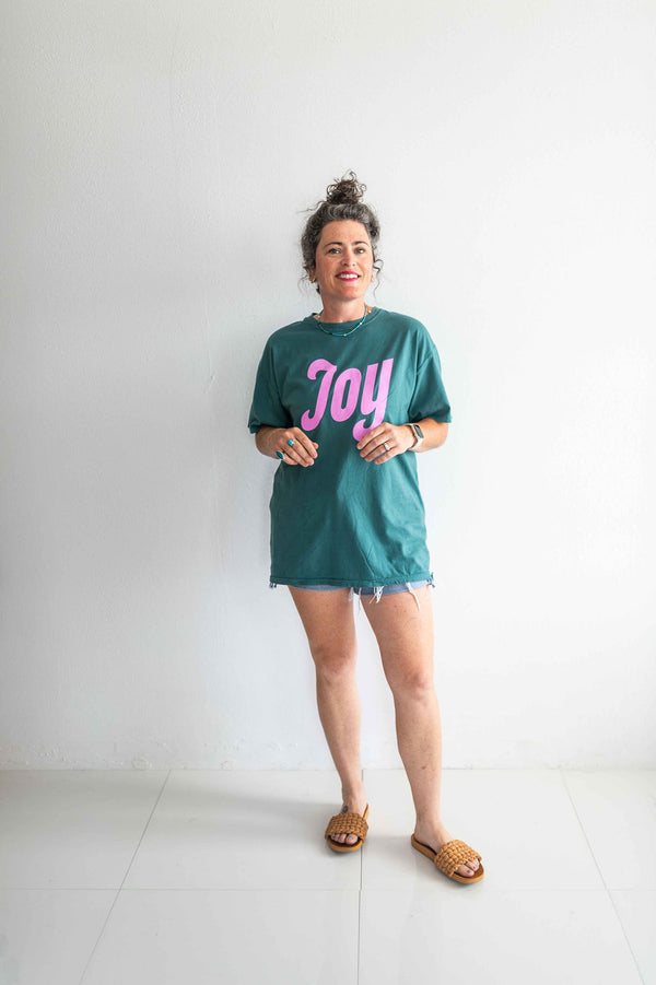 joy cactus | comfort wash unisex tee