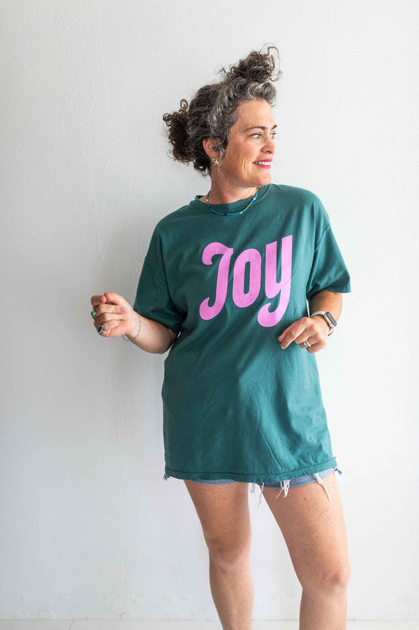 joy cactus | comfort wash unisex tee