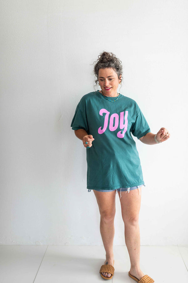 joy cactus | comfort wash unisex tee