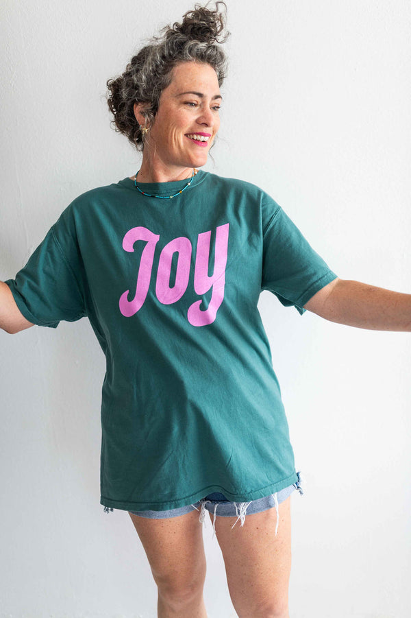 joy cactus | comfort wash unisex tee