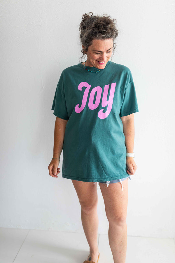 joy cactus | comfort wash unisex tee