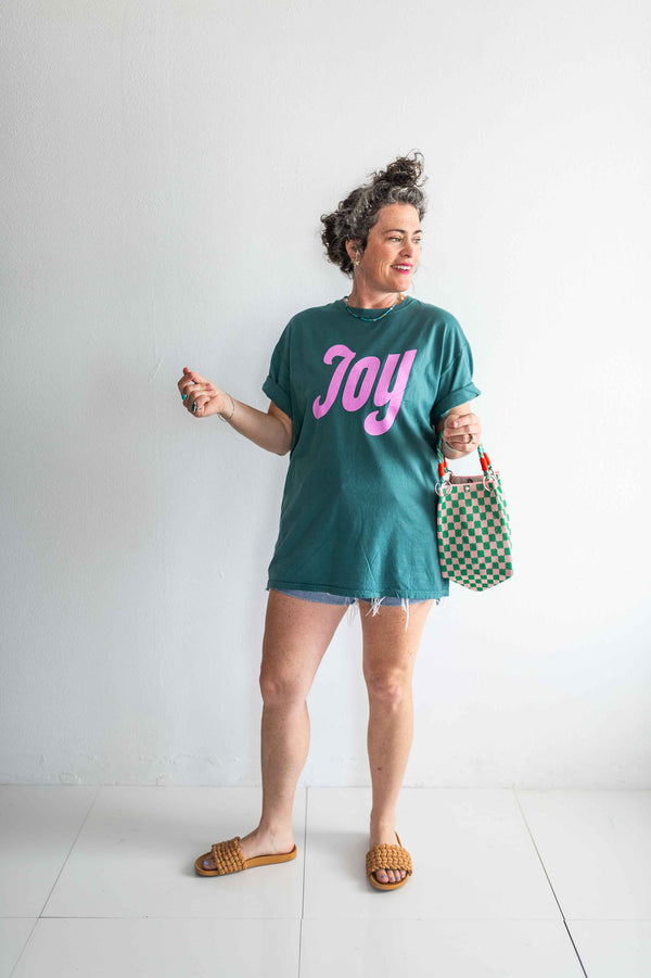 joy cactus | comfort wash unisex tee