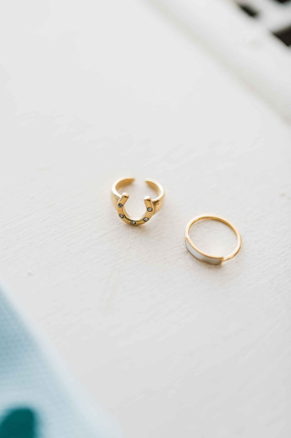 curved shell | ring