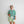 penny loose fit top | apple green stripe