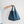 large capacity everyday tote bag | blue