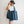 large capacity everyday tote bag | blue