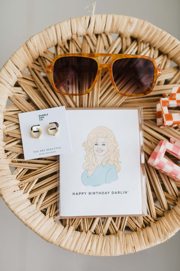 dolly parton birthday | notecard