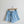 stripe elastic waist boxer shorts | skyway blue