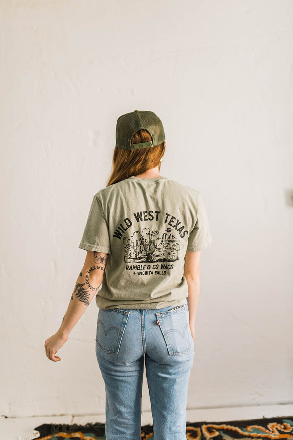 wild west tx | sandstone tee