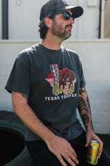 texas forever | faded black relaxed tee