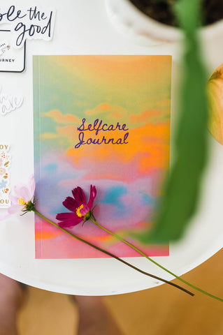 selfcare journal by raquelle rivera