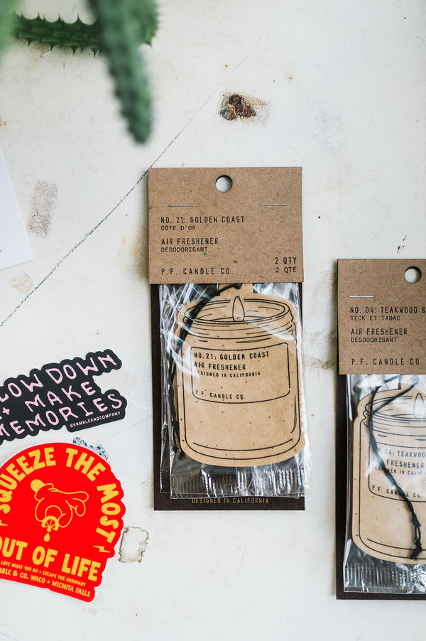 car fragrance | teakwood & tobacco