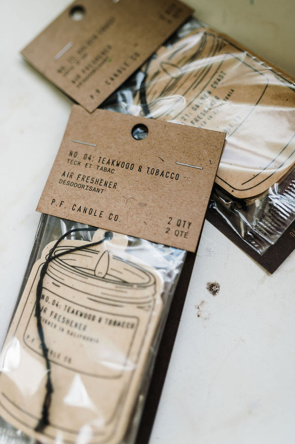 car fragrance | teakwood & tobacco