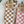 checkerboard crew socks | dune + cream