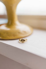 celestial north star signet ring | 24k gold filled