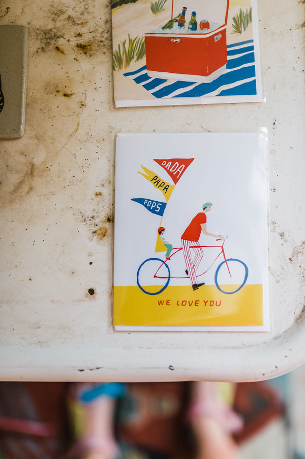 bike dad | card