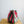 stripe rope purse | green and pink