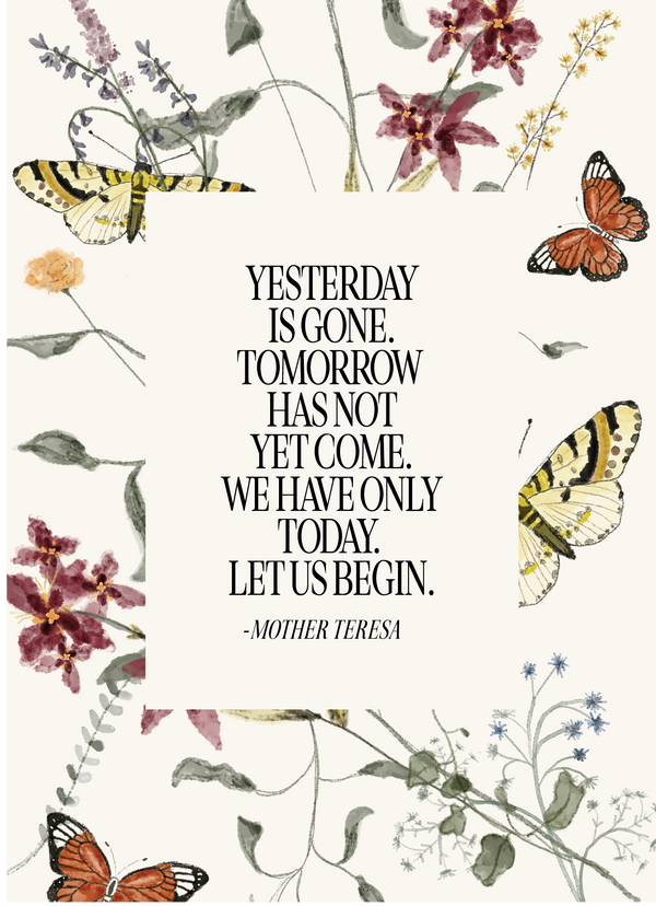 mother teresa | 5 x 7 mini print