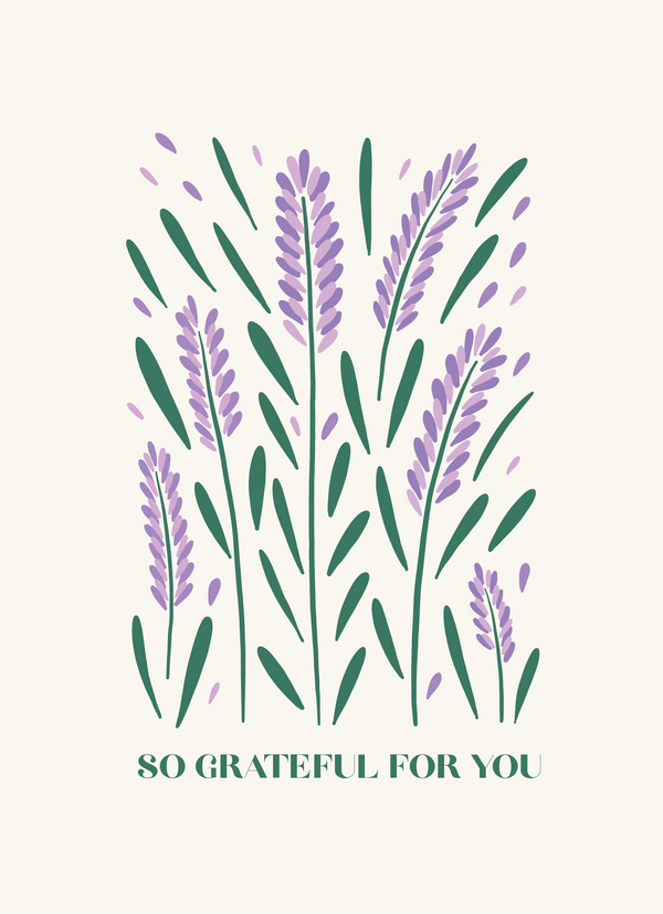 grateful for you | 5 x 7 mini print