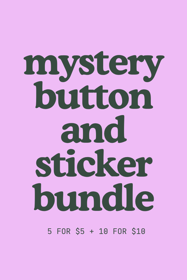 mystery bundle | stickers + button