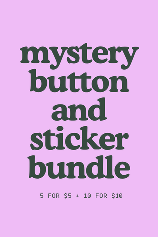 mystery bundle | stickers + button