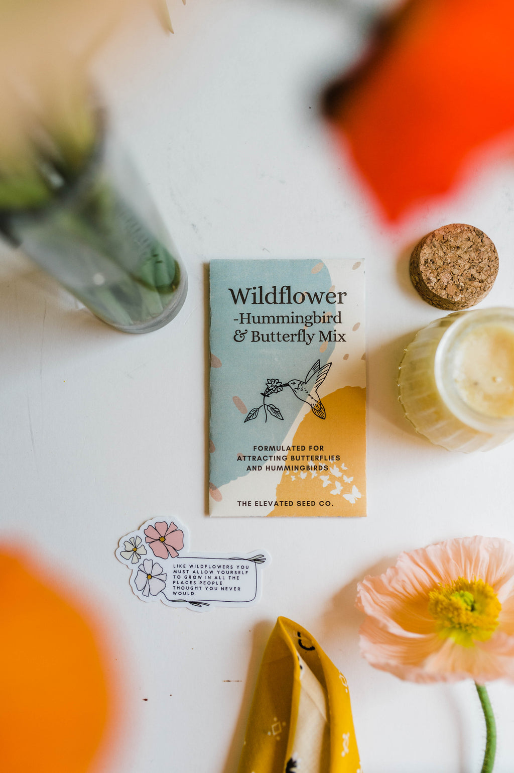 wild flower garden seed mix | hummingbird & butterfly