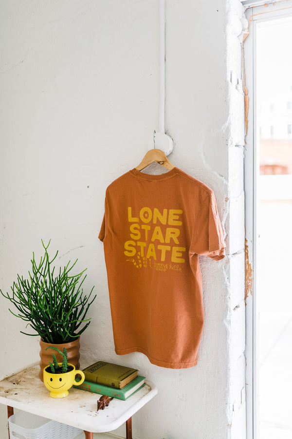 lone star state | yam comfort colors tee