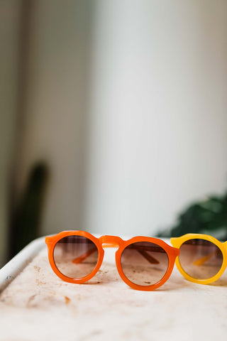 sloane sunglasses | orange