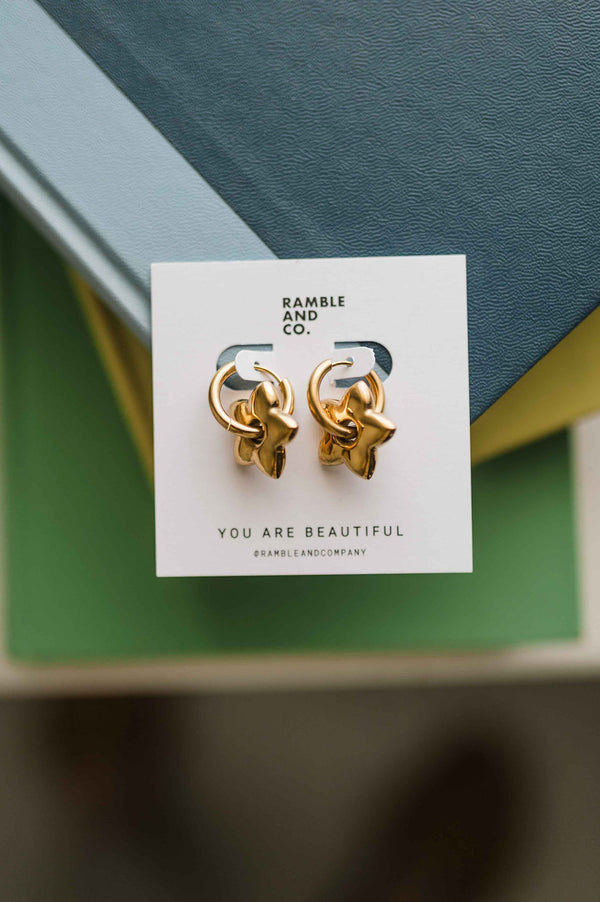 flower drop | earring