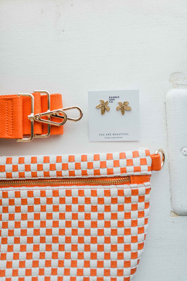 flower stud | earring