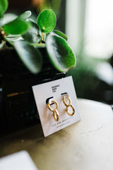 circle link | 14k gold filled earrings