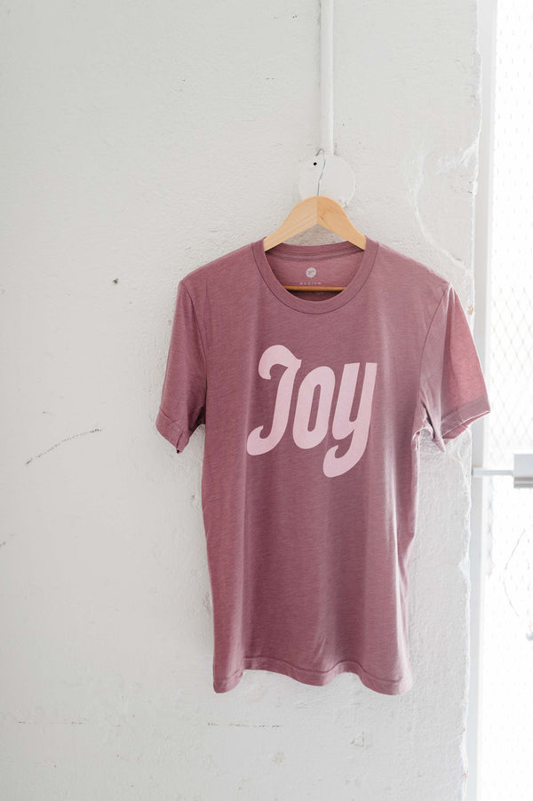 joy | orchid triblend tee