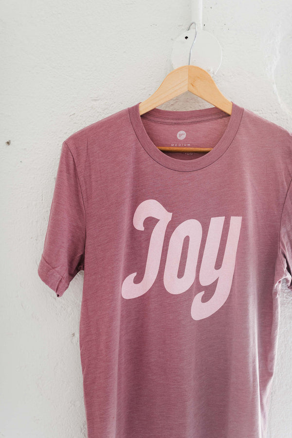 joy | orchid triblend tee