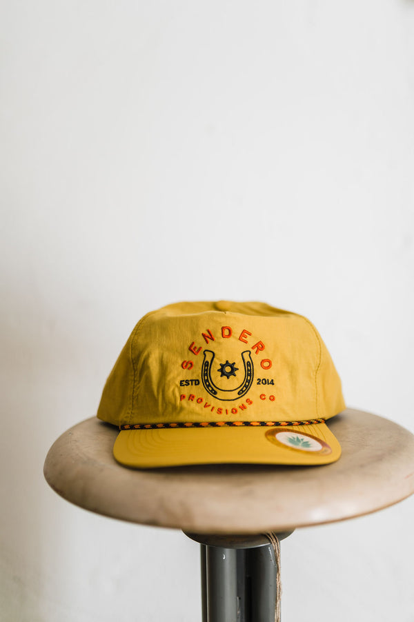 no luck | yellow hat