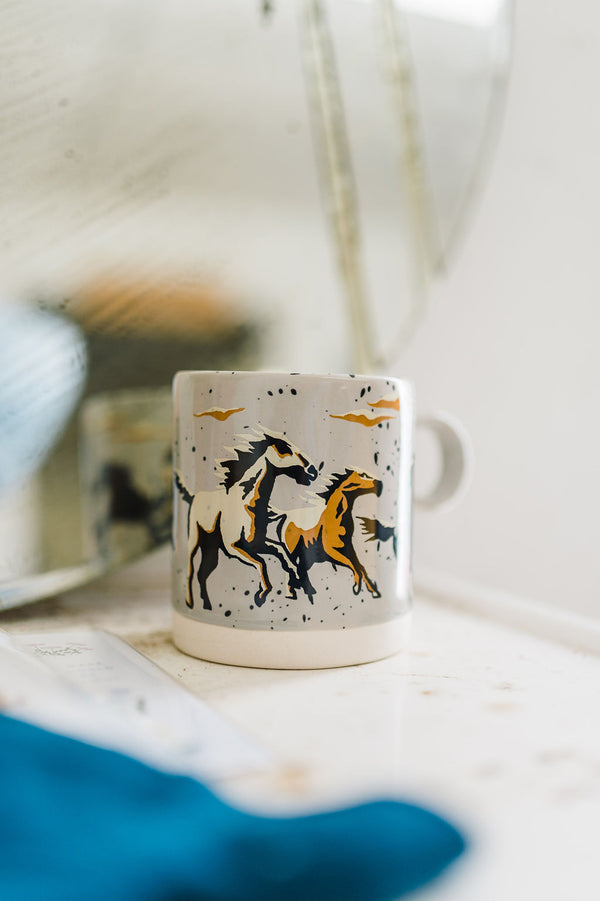 wild horses | mug