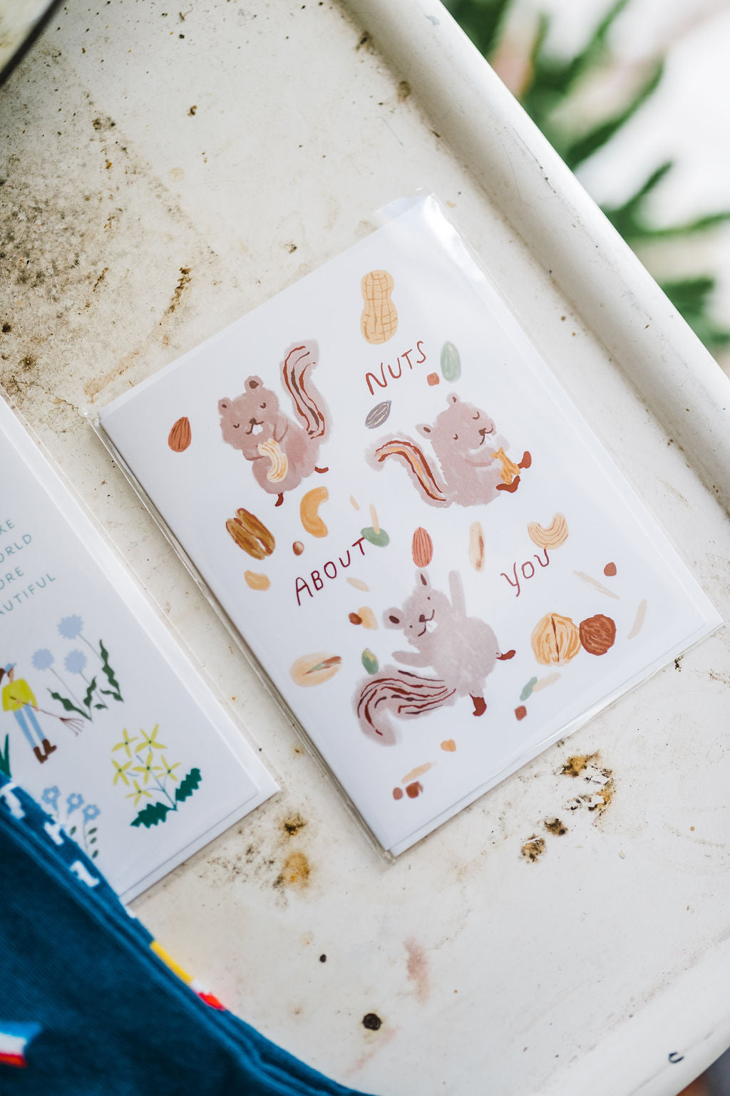 nuts about you | card