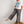 straight long pants | leopard