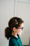neutral flat clips | set of 3