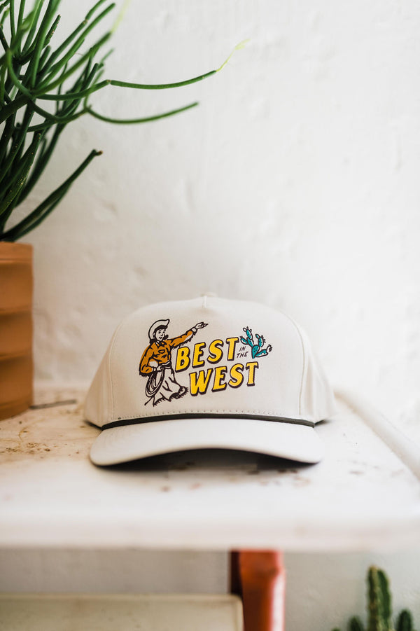 best in the west | cream hat