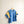 color-block varsity tee | pacific  + lemon