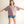 oversized boyfriend tee| lilac + brown