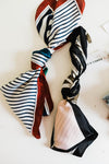 maroon colorblock | bandana