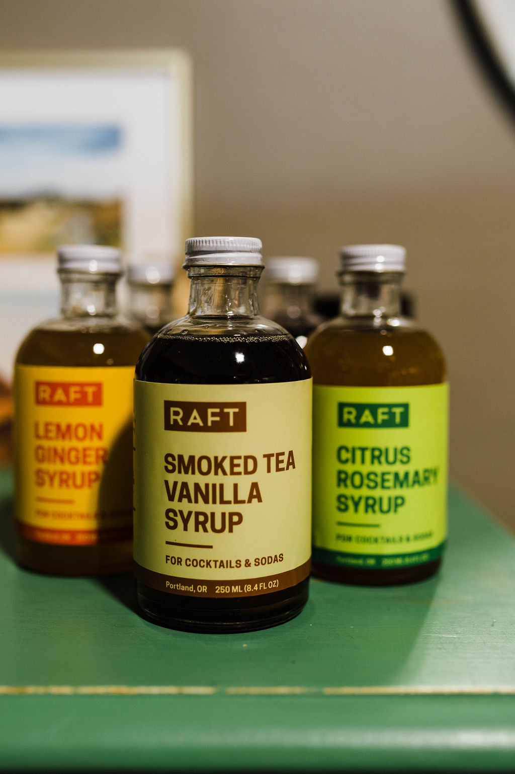 cocktail simple syrup | smoked tea vanilla