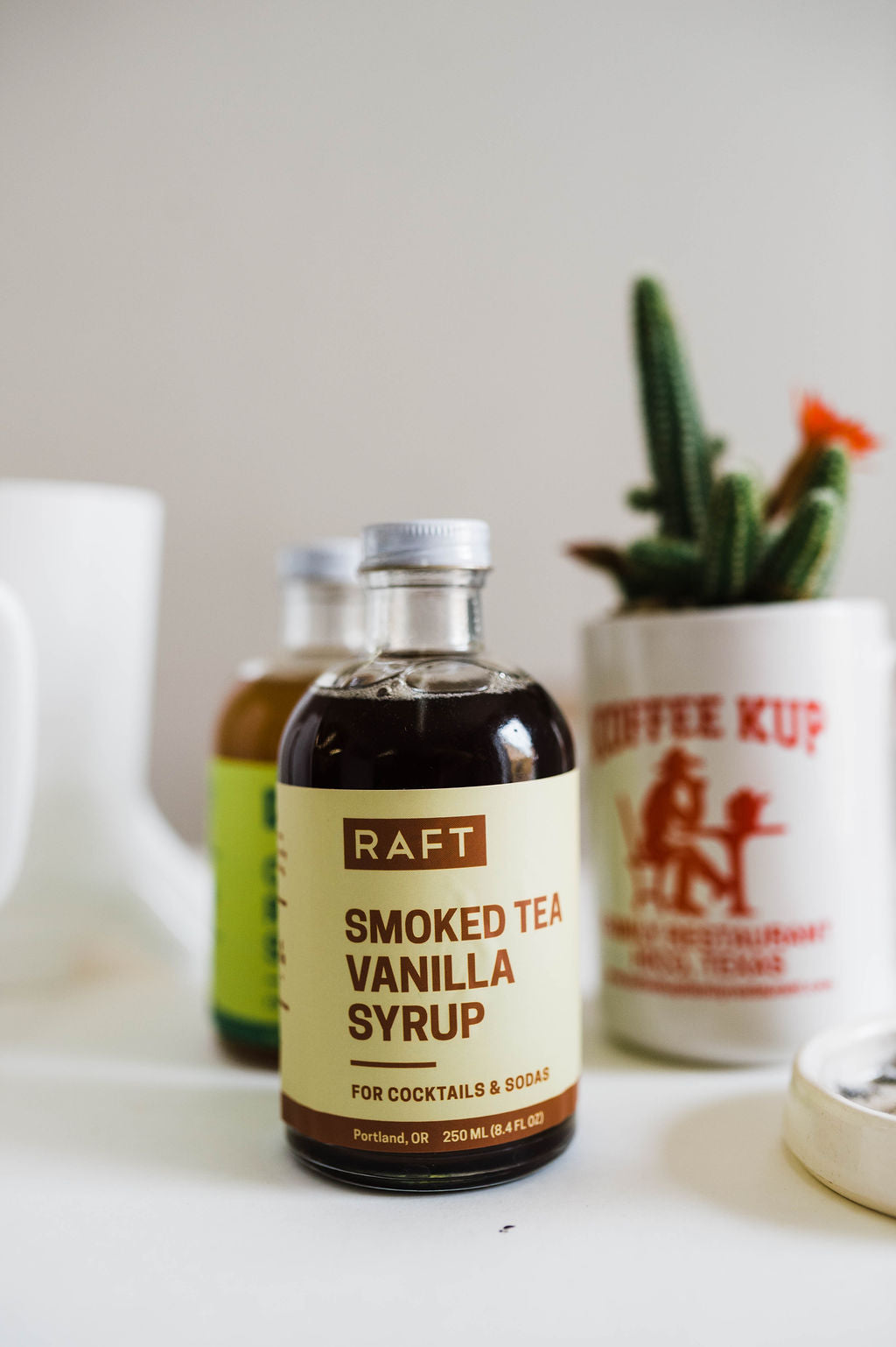 smoked tea vanilla | simple syrup