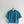 boxy stripe crop tee | blue + green
