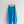 mid-rise soft knit pants | blue