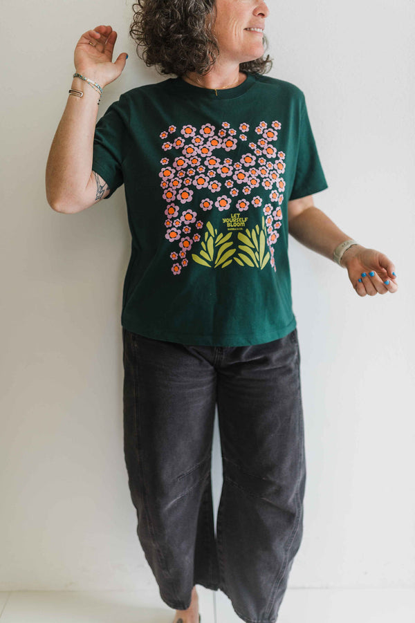 let yourself bloom | vintage forest crop